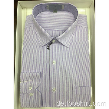 Baumwollstreifen Business Shirt